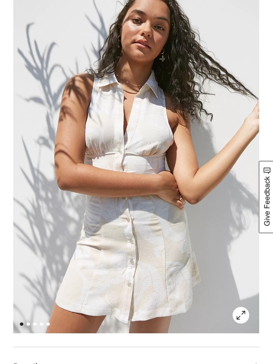Urban Outfitters Dresses & Skirts - Urban Outfitters UO Tia White Mini Tennis Dress – Size M – NWT